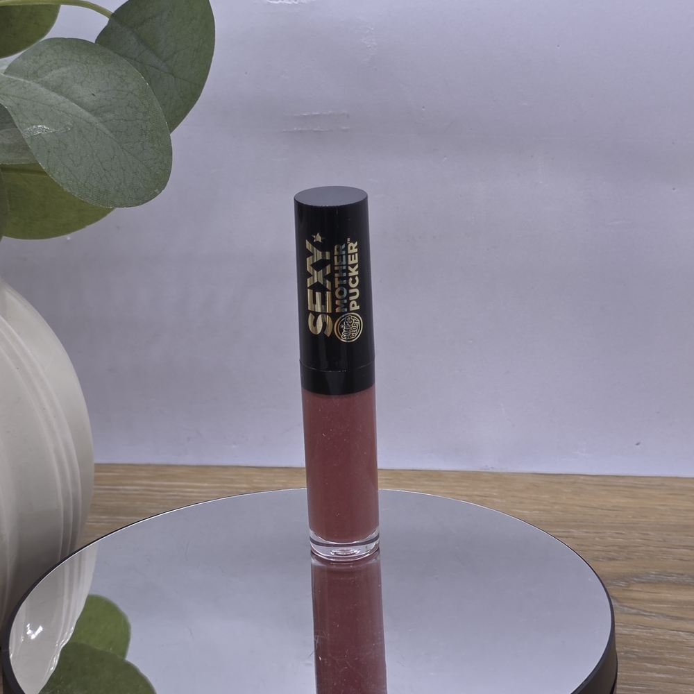 Soap & Glory Sexy Mother Pucker Liquid Lip Gloss PLUMSUP Rose Brown DISCONTINUED